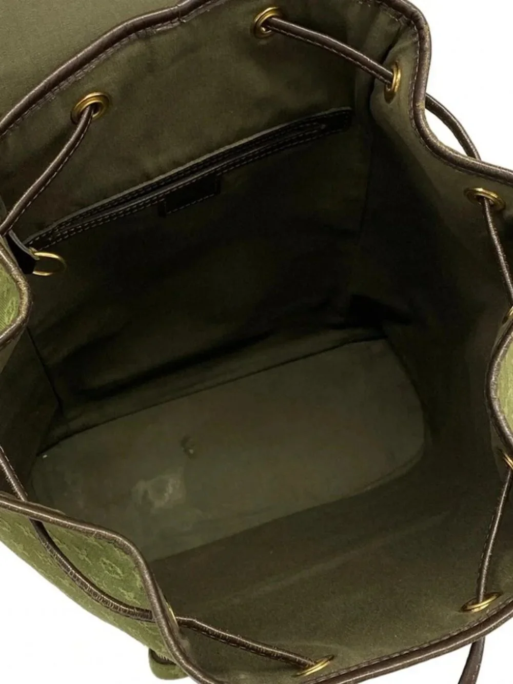 LOUIS VUITTON Montsouris M92456 TST Khaki Monogram Mini SP0053 Backpack Leather